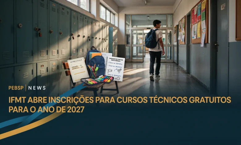 Saiba tudo sobre o Processo Seletivo IFMT 2027 1.910 vagas para cursos técnicos integrados ao ensino médio sem prova. Inscrições até 3108.