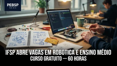 Sem taxa de inscrição IFSP abre vagas para o curso de formação gratuito de robótica para estudantes a partir do 9º ano. Veja o edital aqui!