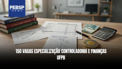 Sem taxa e sem prova a UFPB seleciona candidatos por histórico escolar para curso EaD de pós-graduação em Controladoria e Finanças. Confira!
