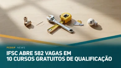 Sorteio público define vagas em cursos de extensão e qualificação gratuitos do IFSC. Confira o cronograma, documentos e prazos de matrícula.