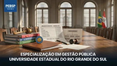 UERGS abre 40 vagas para especialização em Gestão Pública 3ª edição em Frederico Westphalen. Inscrições até 21 de agosto de 2026, taxa R$ 100.