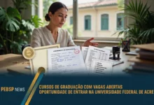UFAC lança edital para ingresso nos cursos de graduação gratuitos em 6 modalidades, com seleção simplificada e início no 2º semestre de 2026.