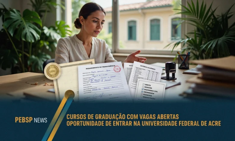 UFAC lança edital para ingresso nos cursos de graduação gratuitos em 6 modalidades, com seleção simplificada e início no 2º semestre de 2026.