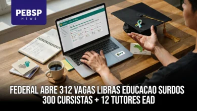 UFJF abre 300 vagas em curso de Libras e 12 vagas de tutoria, com bolsa de R$ 765. Inscrições terminam entre 4 e 9 de agosto de 2026. Confira os editais.