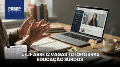 UFJF seleciona 12 tutores a distância para curso de Libras, bolsa de R$ 765 mensais. Entrevista eliminatória em Libras. Inscrições até 4 de agosto.