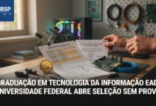 UFMT abre 60 vagas para bacharelado semipresencial em Tecnologia da Informação em Várzea Grande (MT). Inscrições até 31 de agosto de 2026.