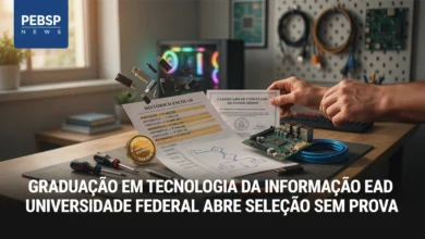 UFMT abre 60 vagas para bacharelado semipresencial em Tecnologia da Informação em Várzea Grande (MT). Inscrições até 31 de agosto de 2026.