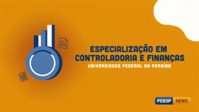 UFPB abre 150 vagas em especialização EaD em Controladoria e Finanças. Gratuita, 8 polos na Paraíba. Inscrições até 24 de agosto via SIGAA. Confira.