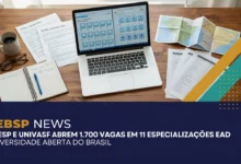 UNESP e UNIVASF abrem juntas 11 especializações EAD pelo sistema UAB, com 1.700 vagas. Confira vagas, prazos e como se inscrever em cada edital.