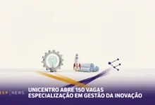 UNICENTRO abre 150 vagas em especialização EaD gratuita em Gestão de Inovação. Inscrições até 26082026. Confira seleção, cronograma e documentos exigidos.