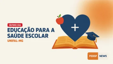UNIFAL-MG abre 150 vagas na pós-graduação EaD em Educação para a Saúde Escolar para professores. Inscrições até 24/08/2026; confira o edital.
