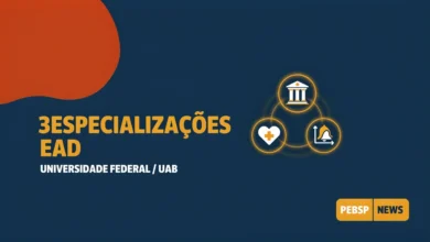 UNIFAL-MG abre 468 vagas em 3 pós-graduações EaD — Gestão Pública, Saúde Escolar e Matemática. Inscrições até 24082026. Confira editais e polos.