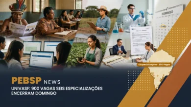 UNIVASF abre 900 vagas em seis especializações gratuitas a distância; inscrições até 9 de agosto de 2026. Confira os cursos e como se inscrever.