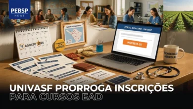 UNIVASF prorroga até 1608 as inscrições para 900 vagas em especializações EAD gratuitas na Bahia e Pernambuco, pelo Sistema UAB. Veja os polos.