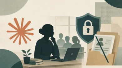Anthropic atualiza o Claude for Teachers e reforça privacidade de dados de estudantes: exemplos agora com dados desidentificados. Veja o que diz a FERPA.