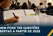 Inep estuda incluir questões abertas e partes eletivas no Enem a partir de 2028. Mudanças não valem para a prova de 2026. Entenda as propostas.