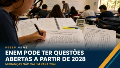 Inep estuda incluir questões abertas e partes eletivas no Enem a partir de 2028. Mudanças não valem para a prova de 2026. Entenda as propostas.