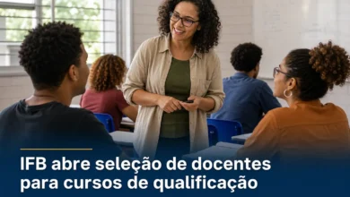IFB abre seleção de docentes para cursos de qualificação
