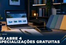 IFRJ abre 170 vagas em 4 especializações gratuitas (EAD e semipresencial). Inscrições até 11/09/2026, ingresso em 2027. Confira vagas de cada curso.