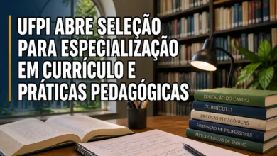 UFPI ABRE SELEÇÃO PARA ESPECIALIZAÇÃO EM CURRÍCULO E PRÁTICAS PEDAGÓGICAS