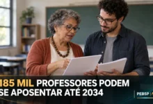 185 mil professores estaduais podem se aposentar até 2034. Levantamento aponta pressão na renovação de redes e desafios previdenciários. Análise.