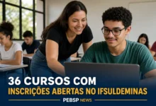 36 CURSOS COM INSCRIÇÕES ABERTAS NO IFSULDEMINAS