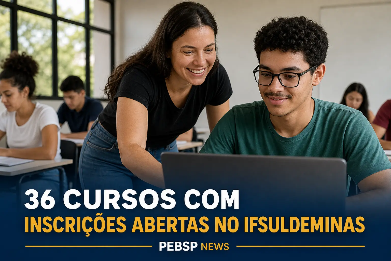 36 CURSOS COM INSCRIÇÕES ABERTAS NO IFSULDEMINAS