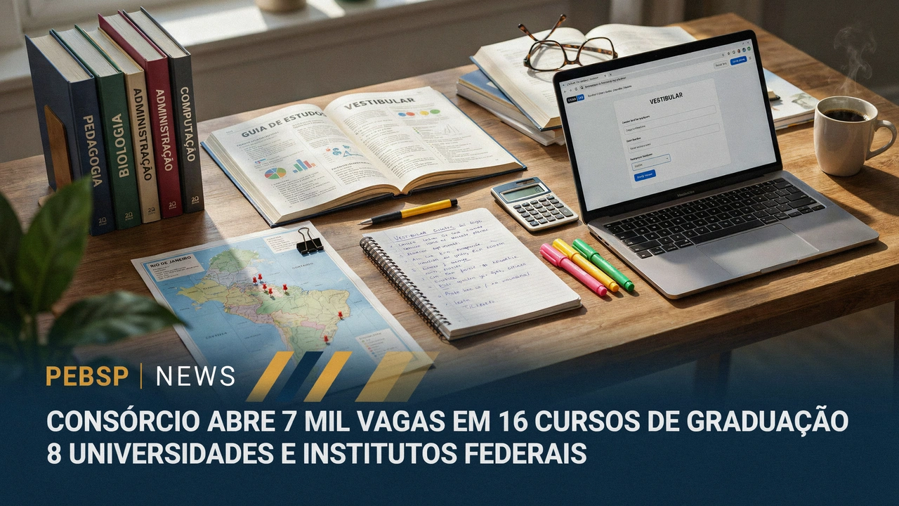 CEDERJ 2027.1 abre 7.165 vagas em 16 cursos de graduação EAD no Rio. Inscrições até 29102026; prova 0612. Veja vagas, instituições, cotas e como se inscrever.