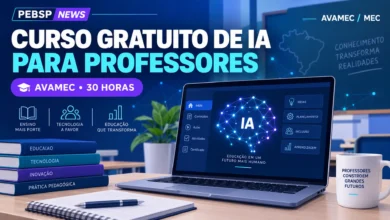 Aprenda a integrar tecnologias e IA às práticas pedagógicas com o curso de extensão a distância do MEC. Formação gratuita no Portal AVAMEC.
