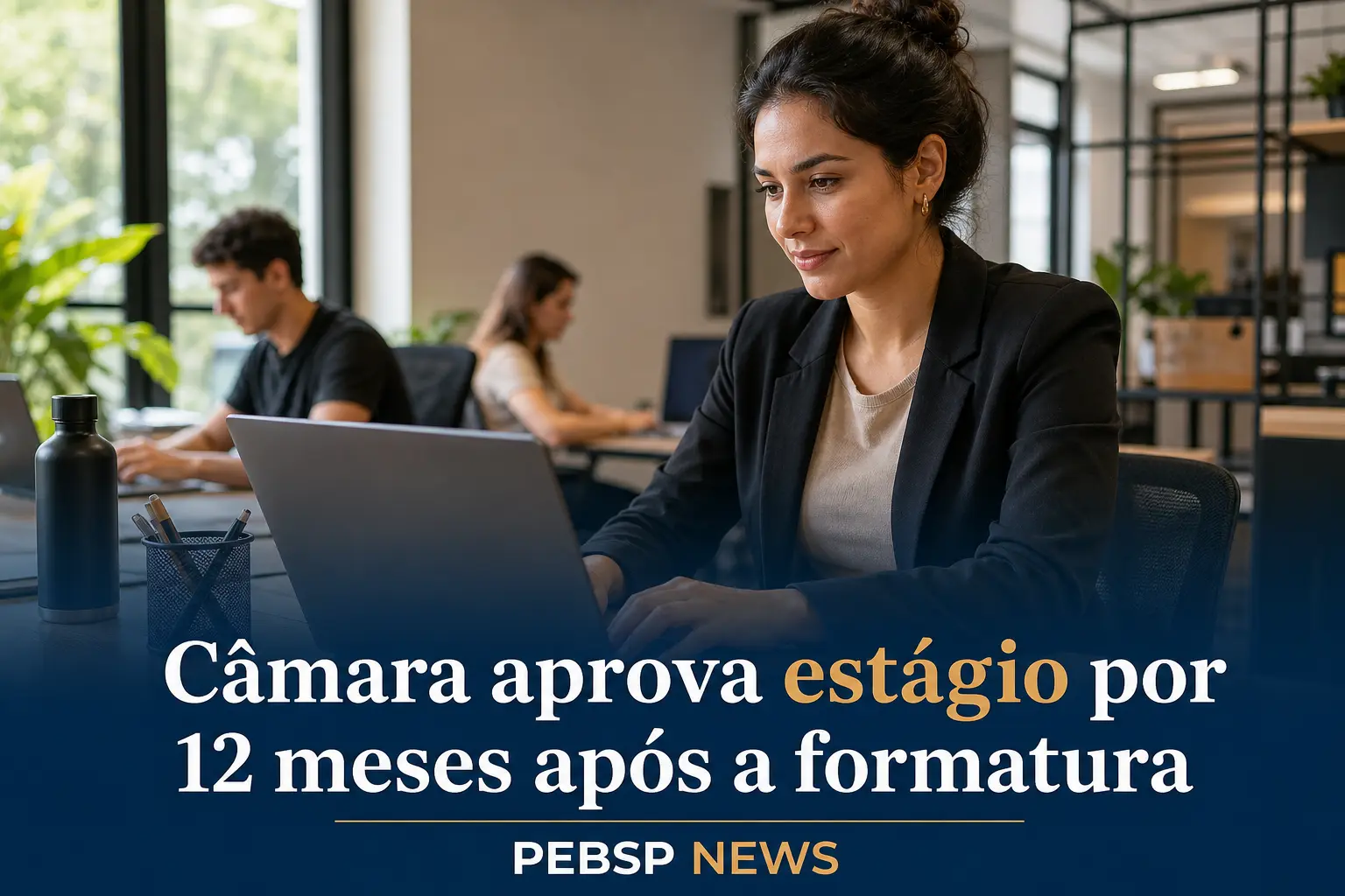 Câmara aprova estágio por 12 meses após a formatura