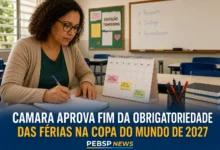 CAMARA APROVA FIM DA OBRIGATORIEDADE DAS FERIAS NA COPA DO MUNDO DE 2027