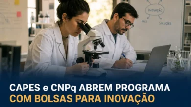 CAPES e CNPq ABREM PROGRAMA COM BOLSAS PARA INOVAÇÃO