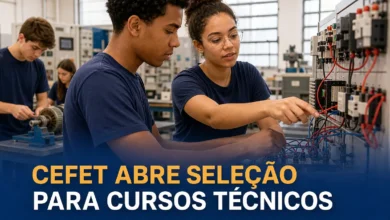 CEFET ABRE SELEÇÃO PARA CURSOS TÉCNICOS