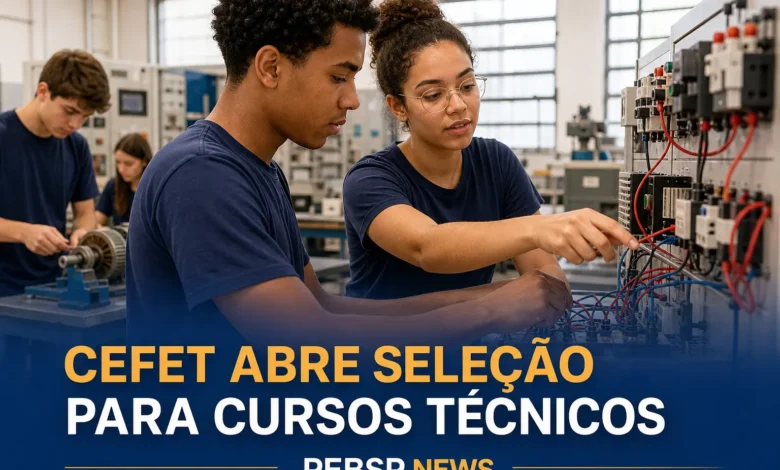 CEFET ABRE SELEÇÃO PARA CURSOS TÉCNICOS