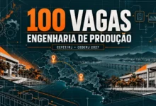 CEFET/RJ abre 100 vagas no Bacharelado em Engenharia de Produção semipresencial 2027/1 via Consórcio CEDERJ. Polos em Belford Roxo e Campo Grande.