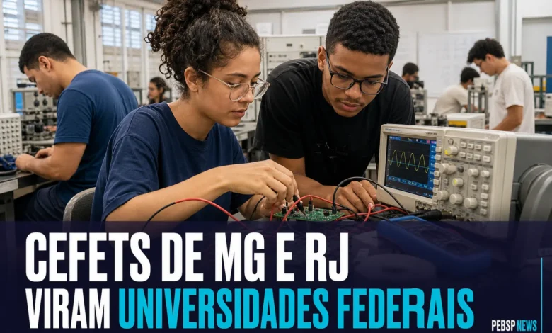 Cefets de MG e RJ viram universidades federais