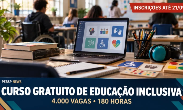 Curso de extensão gratuito e EAD de 180 horas sobre Educação Especial Inclusiva tem inscrições abertas até 21/09 no IFSULDEMINAS.