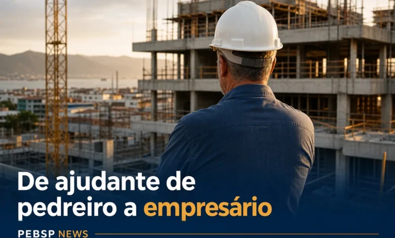 De ajudante de pedreiro a empresário