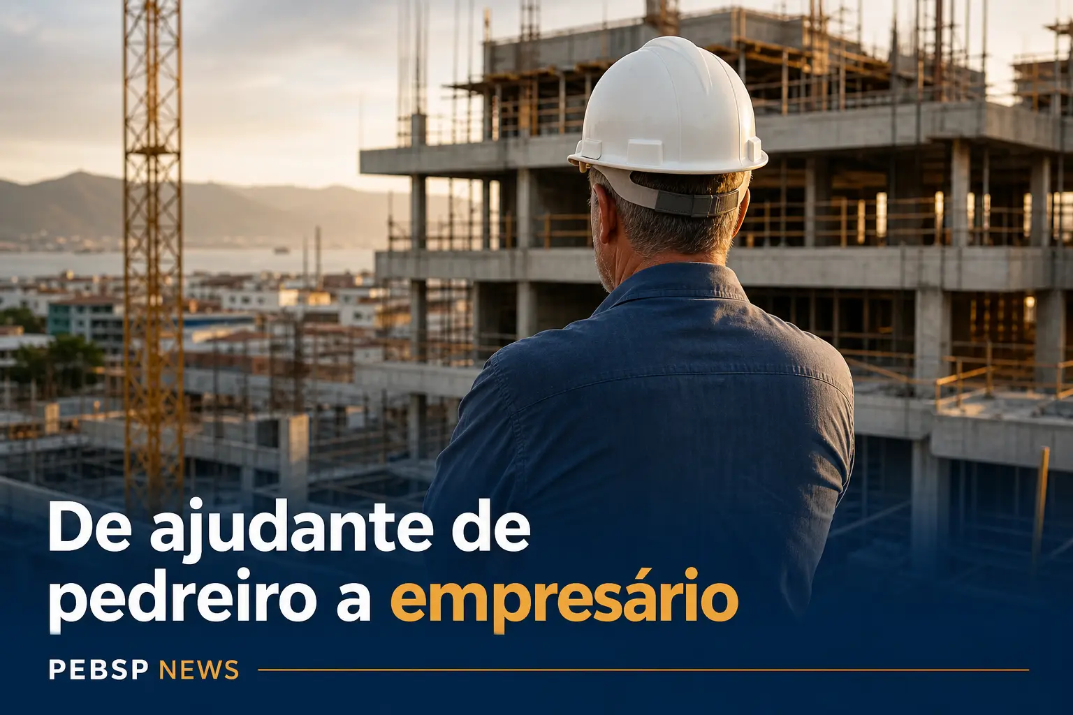 De ajudante de pedreiro a empresário