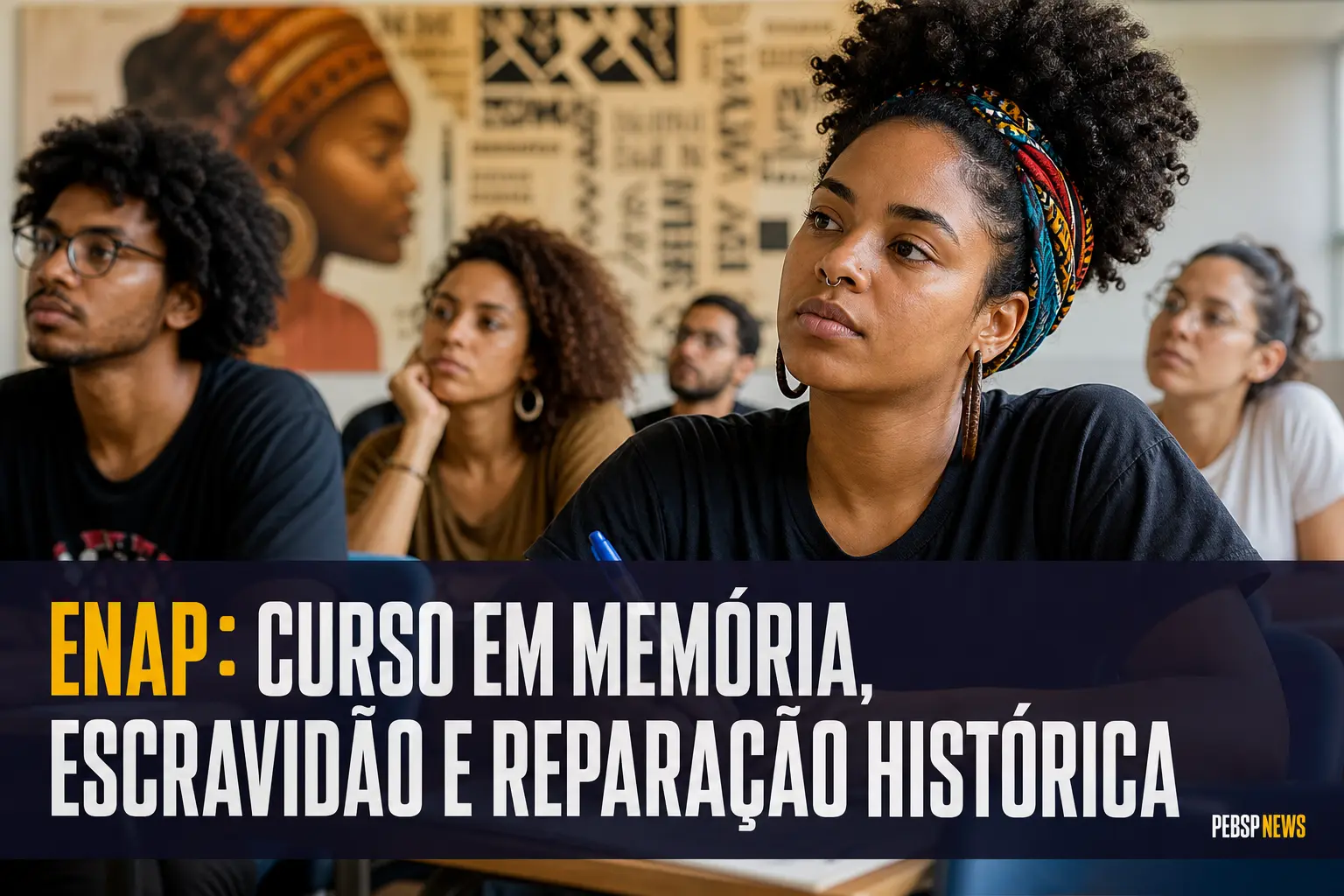ENAP: CURSO EM MEMÓRIA, ESCRAVIDÃO E REPARAÇÃO HISTÓRICA
