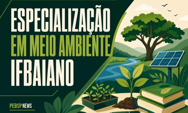 ESPECIALIZAÇÃO EM MEIO AMBIENTE IFBAIANO