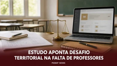 Estudo estima que 19.378 licenciados precisariam mudar de regional por ano para aproximar a formação docente da demanda das escolas públicas.