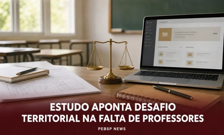 Estudo estima que 19.378 licenciados precisariam mudar de regional por ano para aproximar a formação docente da demanda das escolas públicas.