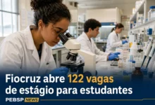 Fiocruz abre 122 vagas de estágio para estudantes