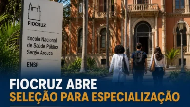 FIOCRUZ ABRE SELEÇÃO PARA ESPECIALIZAÇÃO