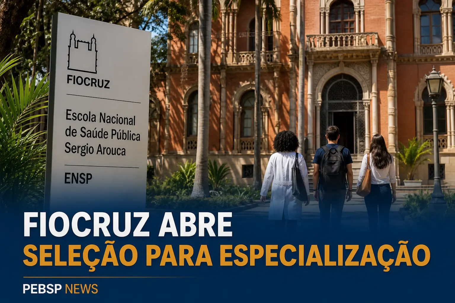 FIOCRUZ ABRE SELEÇÃO PARA ESPECIALIZAÇÃO