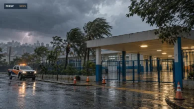 Governo de SP recomenda avaliar suspensão de aulas em áreas com risco de temporal. Saiba o que muda e como acompanhar os avisos.