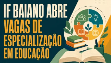 IF BAIANO ABRE VAGAS DE ESPECIALIZAÇÃO EM EDUCAÇÃO