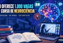 IFB abre 1.000 vagas gratuitas para o curso de extensão e EaD de Neurociência na Educação, com 60 horas e inscrições até 15/09.