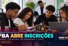 O IFBA abriu inscrições para o processo seletivo dos cursos técnicos integrados ao Ensino Médio. Veja os prazos, requisitos e cronograma aqui!